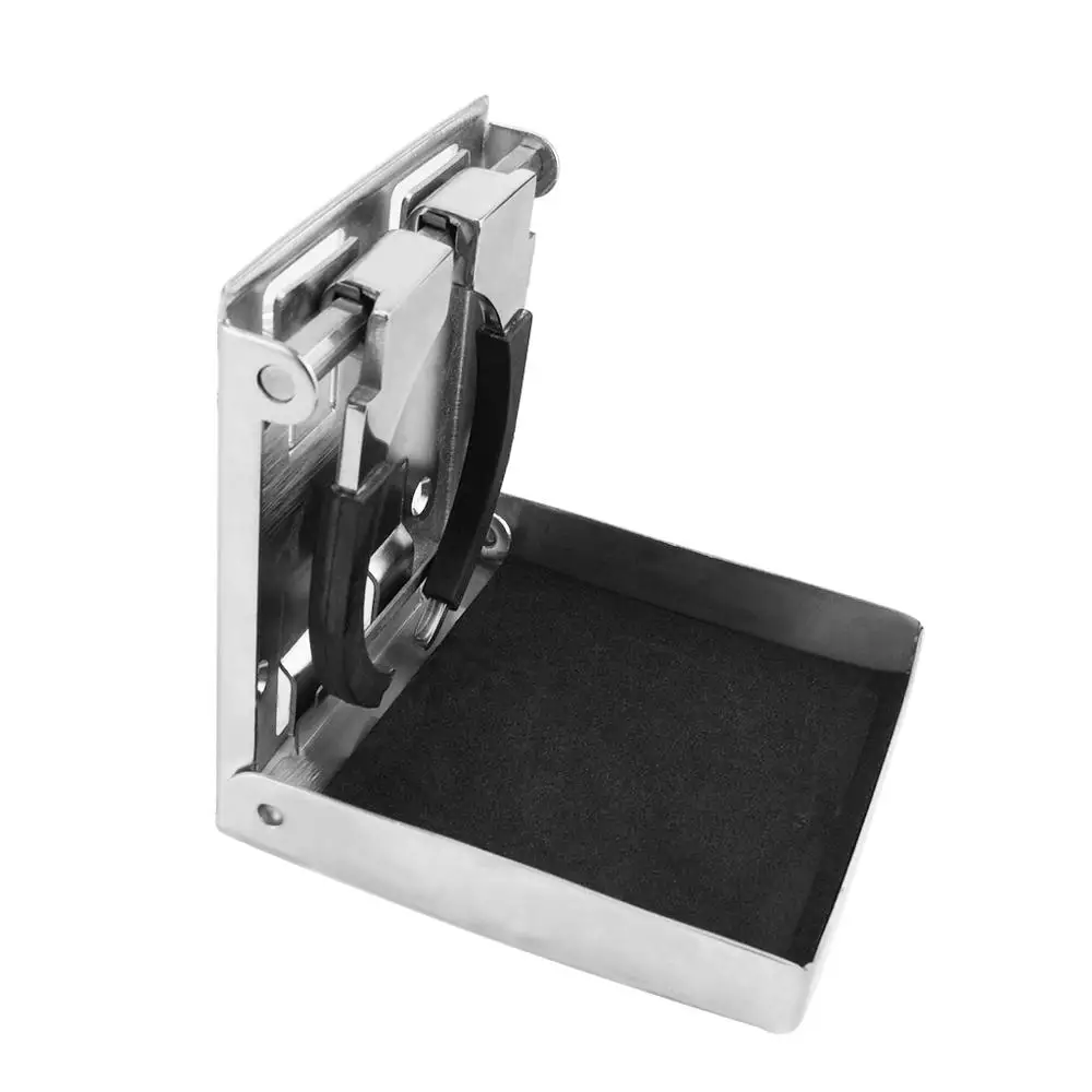 

Нержавеющая сталь 316 Складная чашка подстаканник может бутылка держатель подставка для микрофона Поддержка Авто морской Лодки Грузовик ры...