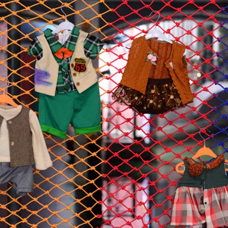 Высококачественная цветная нейлоновая веревка для детского сада Противоударная