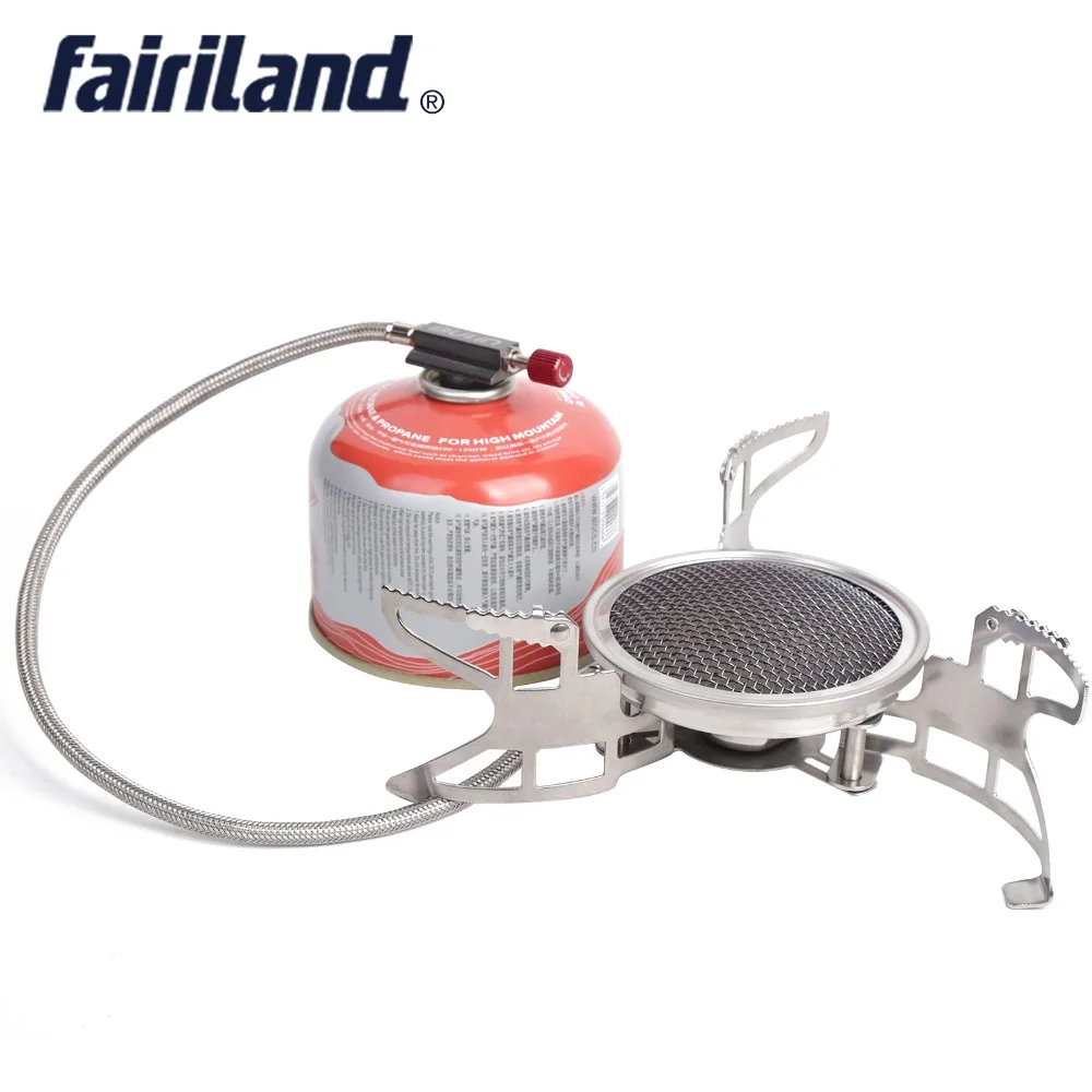 3800W Wind Proof Outdoor Gas Burner Camping Stove Lighter Tourist Kitchen Cylinder Propane Grill BBQ Equipment For Hiking | Спорт и