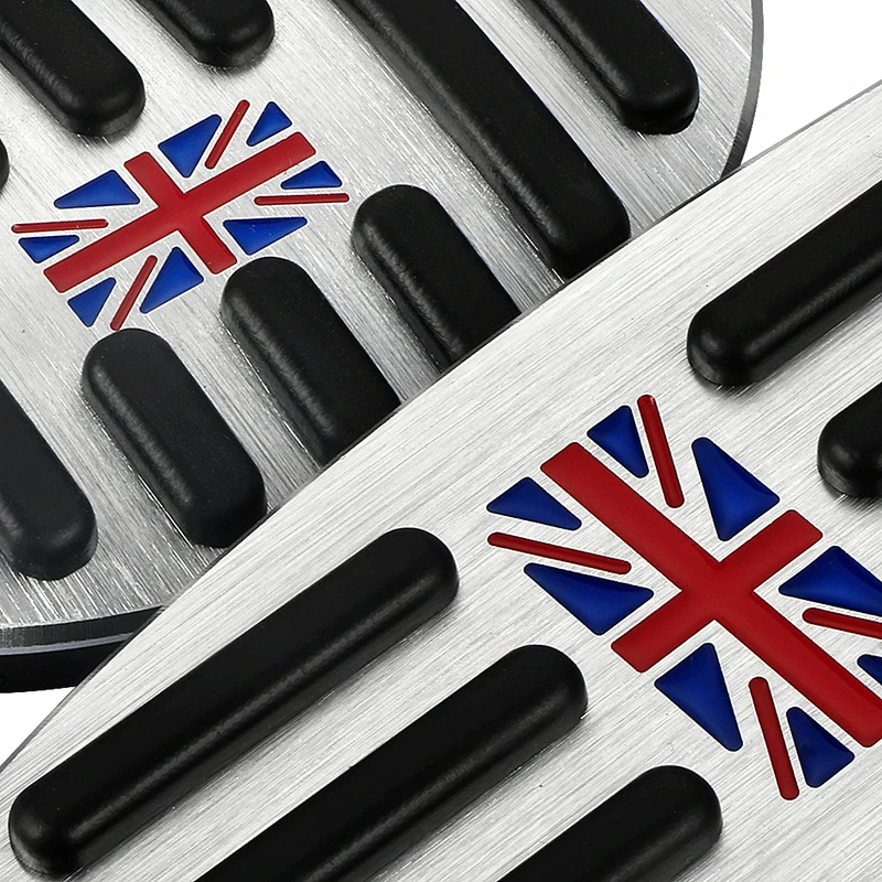 Алюминиевый Чехол для педали газа с флагом Великобритании тормоза BMW Mini Cooper JCW R50