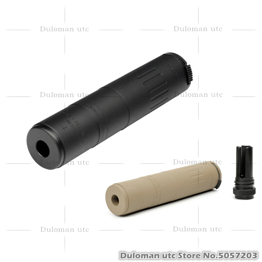 Duloman utc AAC M4 2000 556 SD Masada MK18 Airsoft тишина полностью Металлическая звуковая Поддержка w/