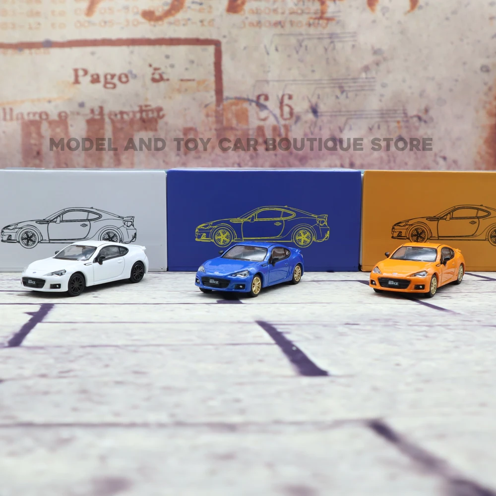 1/64 Subaru BRZ JKM литые игрушечные модели автомобилей для мальчиков и девочек