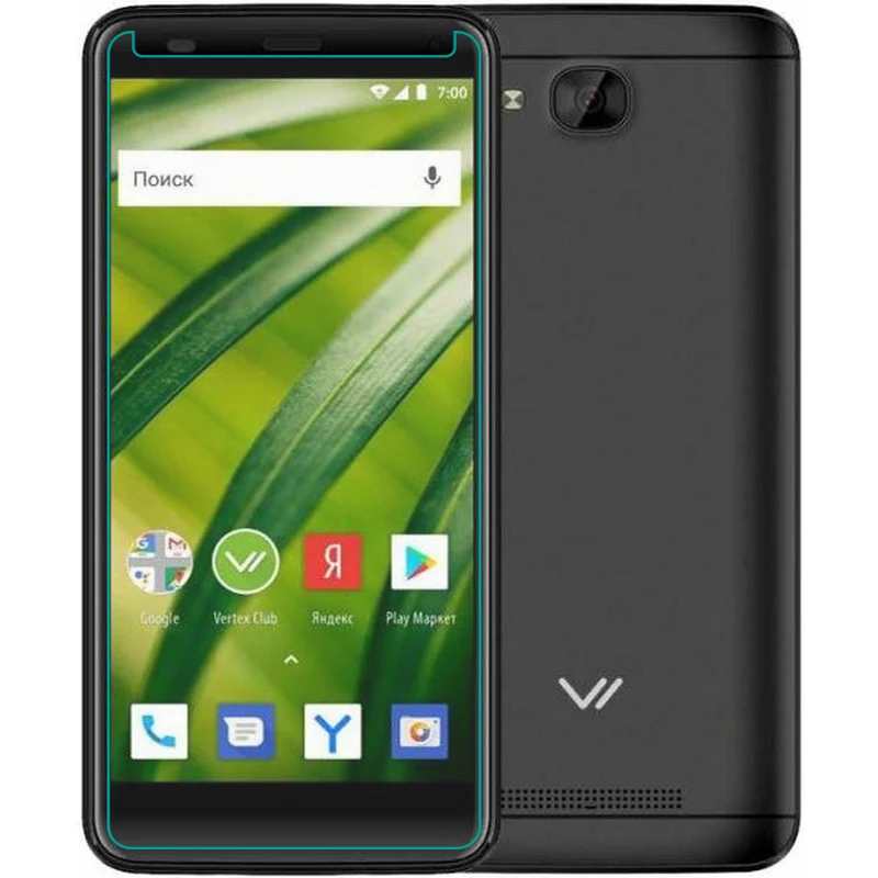 Закаленное стекло для Vertex Impress Forest 9H защитная пленка Взрывозащищенная прозрачная
