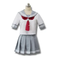 japanese anime lovelive sunshine cosplay costume takami chika uniforms girls sailor suit love live aqours school uniforms