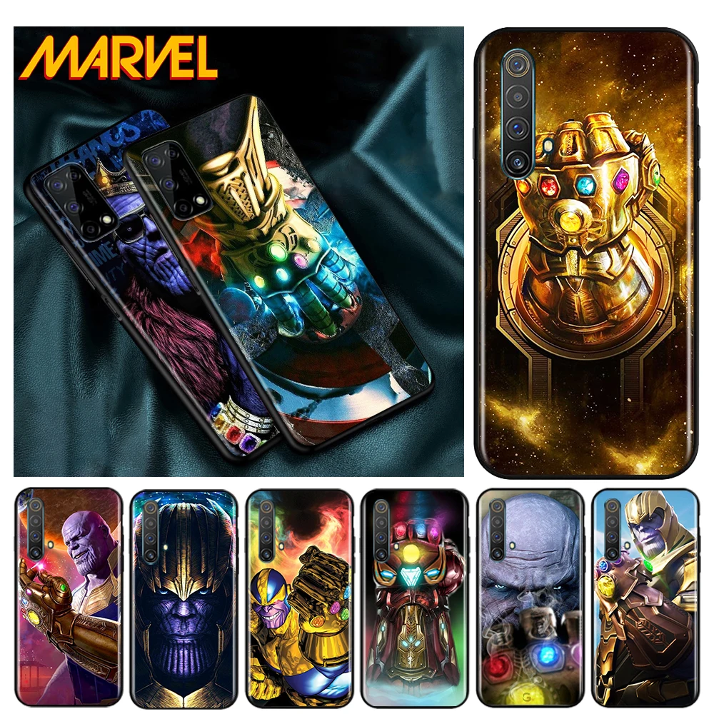 

Thanos marvel hero for OPPO Realme V15 X5 X3 X50 X7 X2 C17 C11 C3 C2 7 7i 6 6S 6i 5 3 2 Pro Soft Black Phone Case