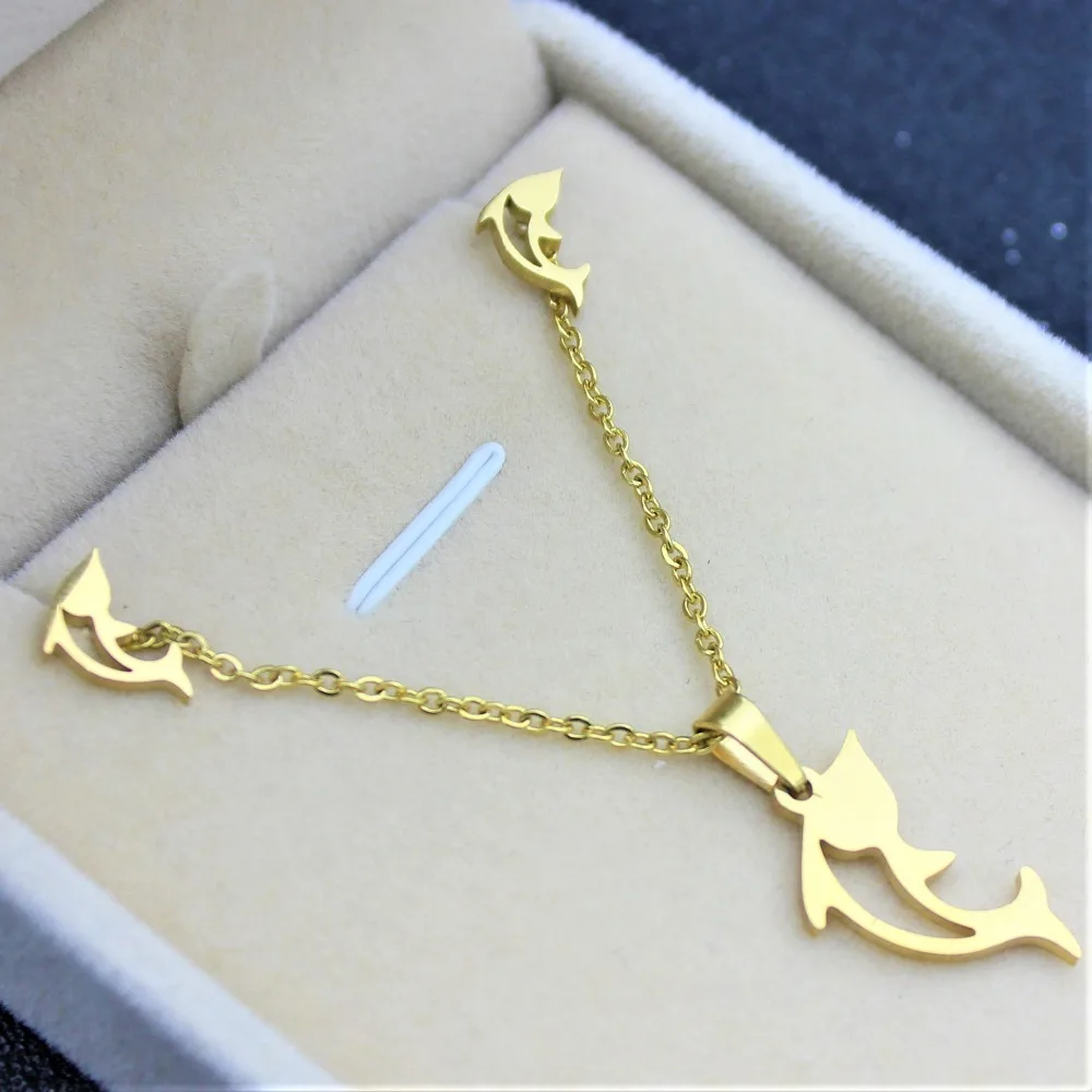 KingDeng Длинные ожерелья Женщины Подвеска Модный Комплект Ювелирных Изделий