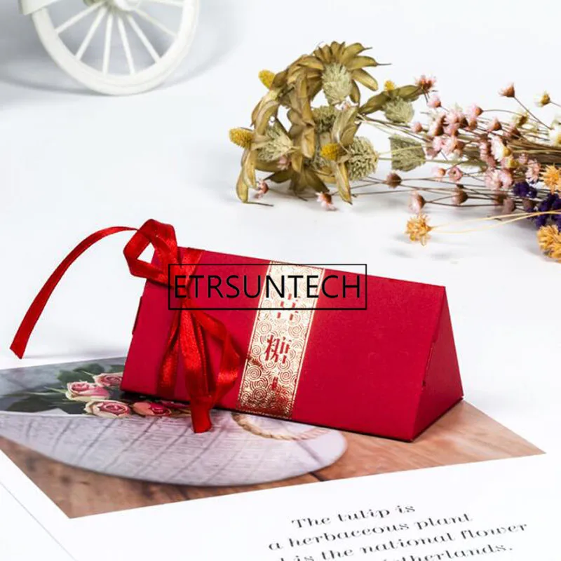 200 шт. коробка для конфет в китайском стиле|Подарочные сумки и упаковка| |