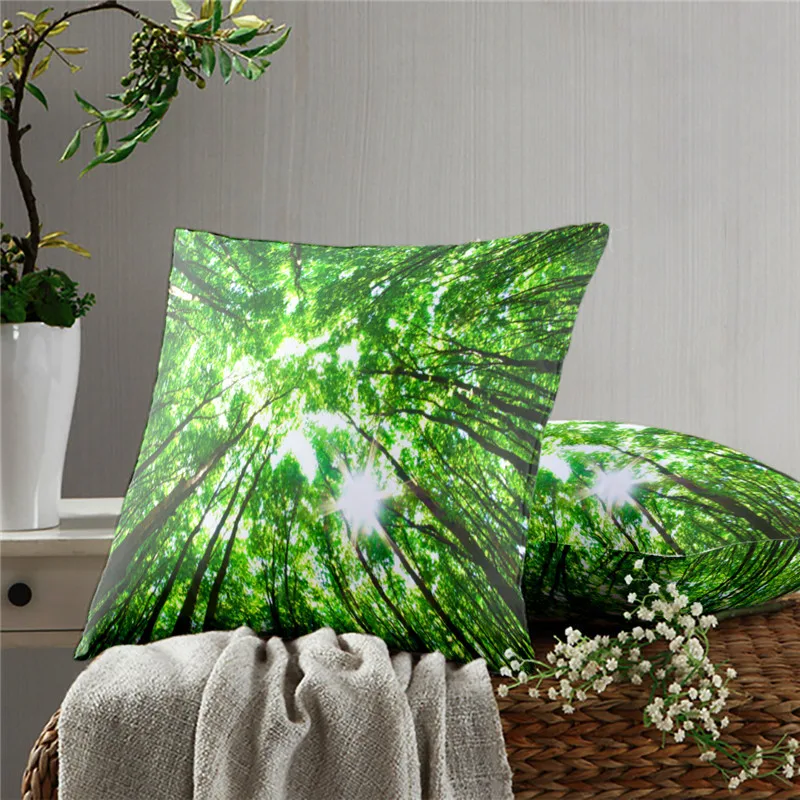 

Big Tree Pillow Case Decoration Sofa Cushion Pillow Case Bed Pillow Case Home Decoration Car Pillow Case