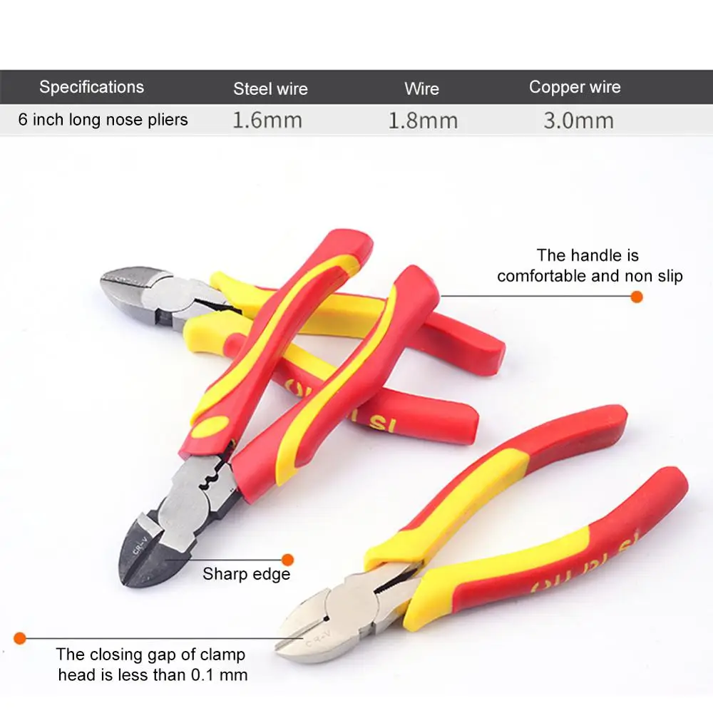 Многофункциональные магнитные щипцы с нескользящей ручкой для точной резки