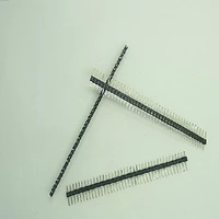 200pcslot 40pin 40p 2 0mm straight single row needle male pin header 140 pin
