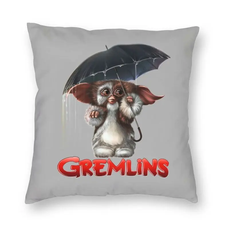 

Gremlins Mogwai Подушка с чудовищем Чехол украшения ужас Gizmo диванные подушки для автомобиля двухсторонняя печать