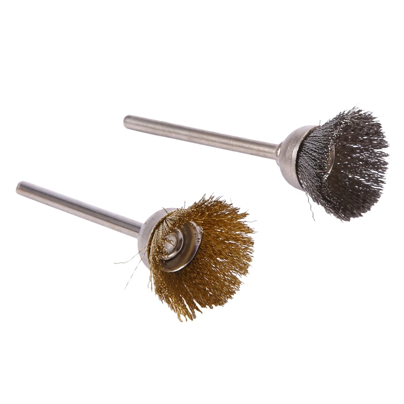 36Pcs Brass Steel Wire Brush Polishing Wheels Full Kit For Dremel Rotary Tools | Инструменты