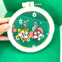 anime accessories disney woman fashion new arrival chip and dale earrings cosplay gift mickey mouse ear pendants 925 silver