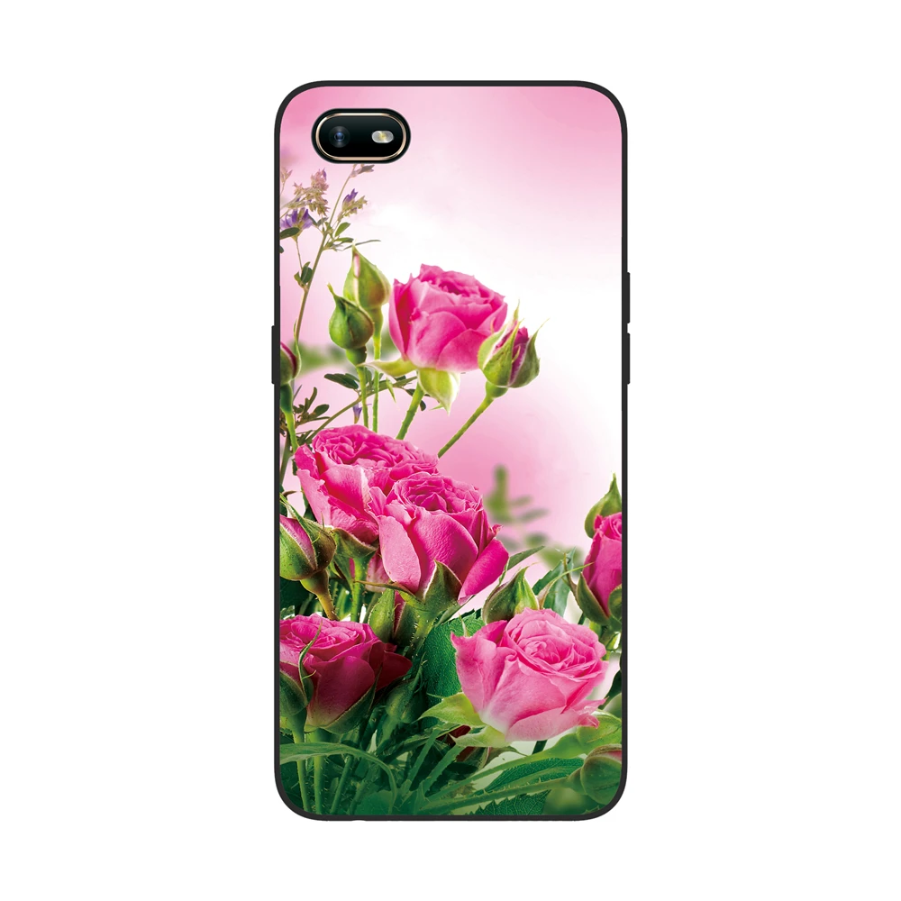 30 GUCOON силиконовый чехол для OPPO A1K 6,1 дюймов Чехол Мягкий ТПУ защитный чехол для телефона с рисунком волка розы цветы чехол-бампер - Цвет: 30