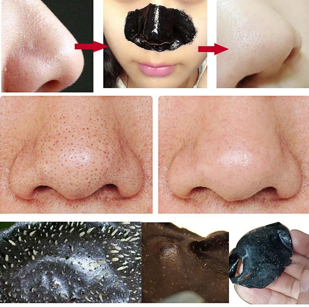 Черная маска DR. DAVEY очищающая кожу от бамбукового угля для удаления угрей