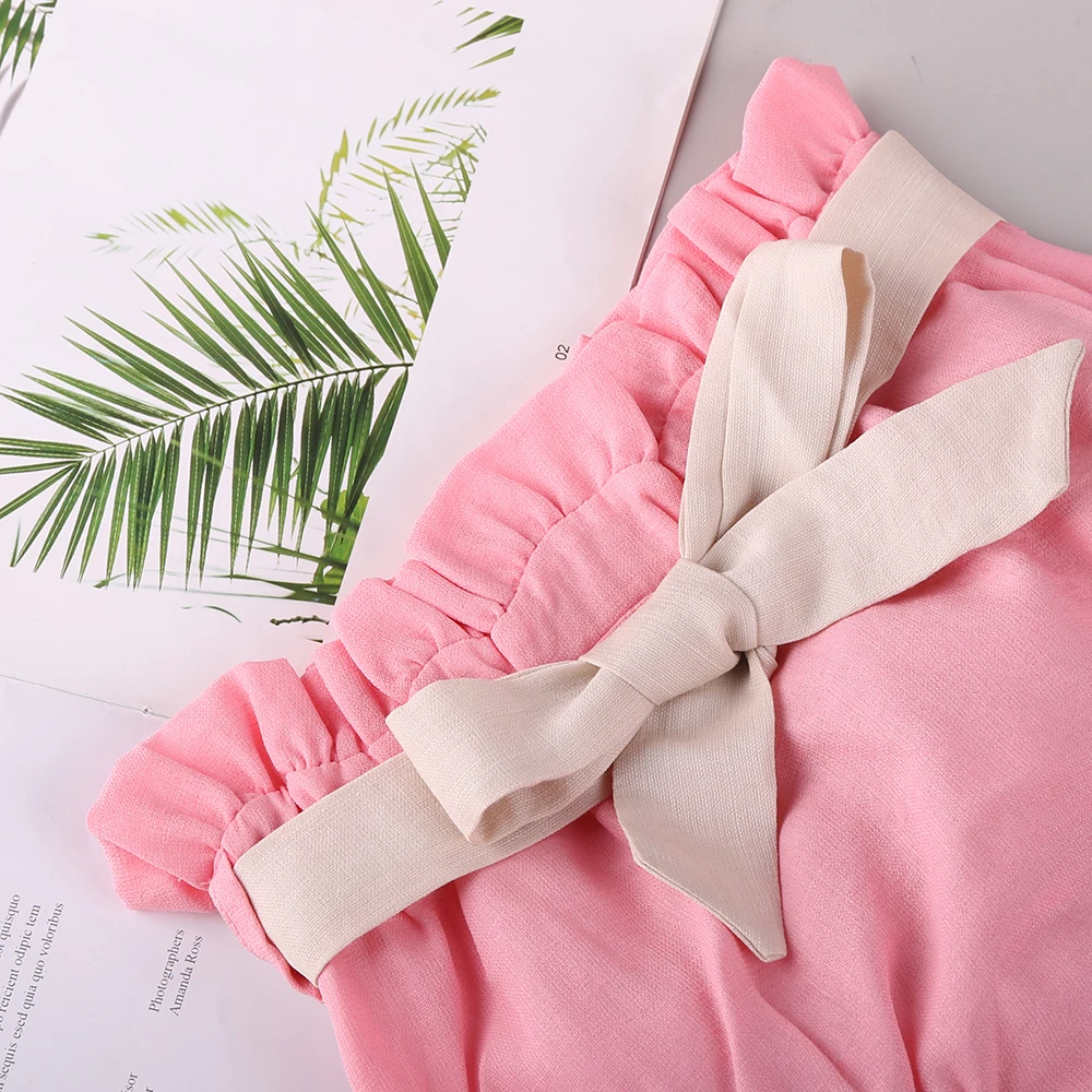 HE Hello Enjoy/модные летние шорты для маленьких девочек 2020 год шаровары с бантом