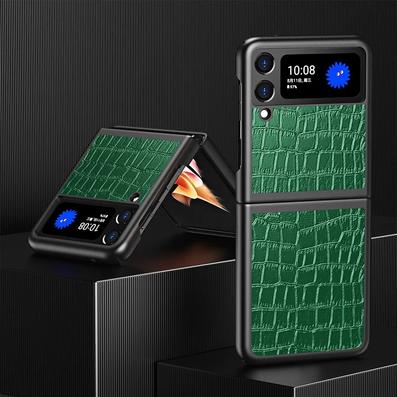 

Чехол-книжка из натуральной кожи для Samsung Galaxy Z