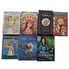 27 стилей зеленые глифы ленорманд Хансон Робертс таротаны локн Таро полная английская игра гадания карты Таро с PDF