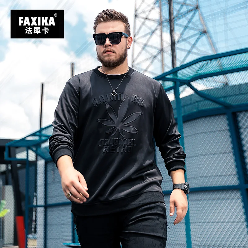 FAXIKA/Большие размеры мужские однотонные флисовые куртки на весну и осень 2019 новое