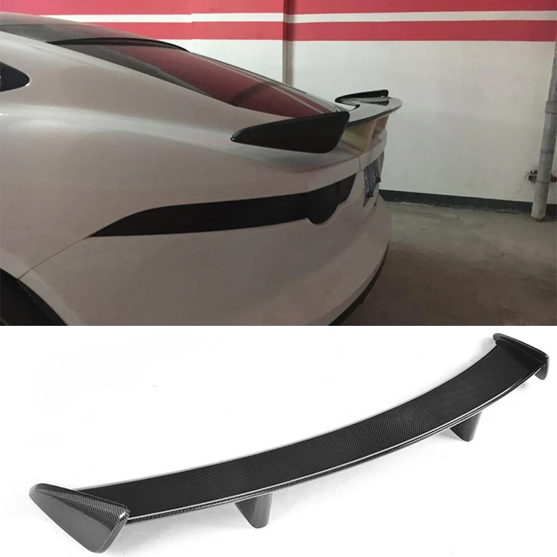 Карбоновый спойлер заднего багажника крыла для Jaguar F-TYPE купе R S SVR 400 Спорт 2014-2018