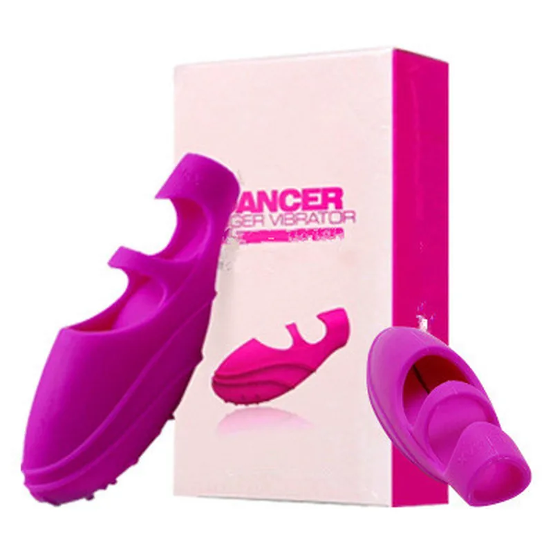 Мини Пальчиковый вибратор Стимулятор клитора точки G массажер водонепроницаемый