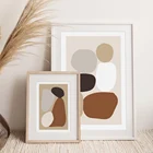 Абстрактная богемная Геометрическая Настенная картина с изображением горного дерева фотопечать для спальни гостиной Декор домашний декор