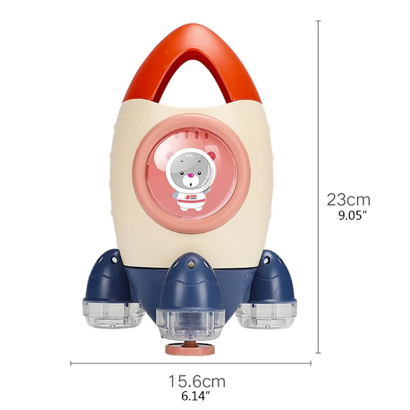 

Rotating Basin Water Rocket Toys Let the Baby Fall in Love with the Bath H055