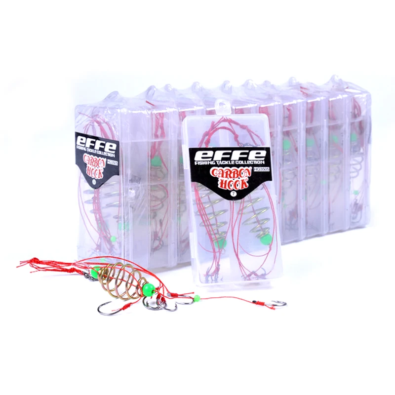 [2 шт./компл.] 6 острых рыболовных крючков из углеродистой стали рыболовные снасти