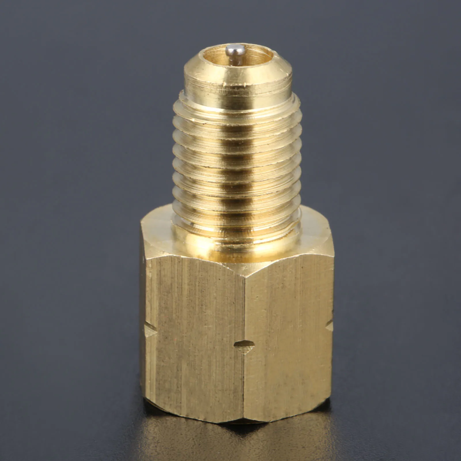 R1234YF вакуумный насос адаптер бак хладагента к R12 монтажный 1/2 &quotЖенский Acme 1/4&quot