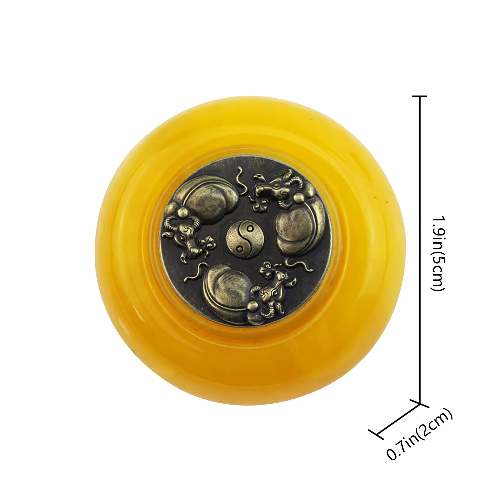 Антистрессовая игрушка для детей и взрослых латунный вращающийся Спиннер снятия