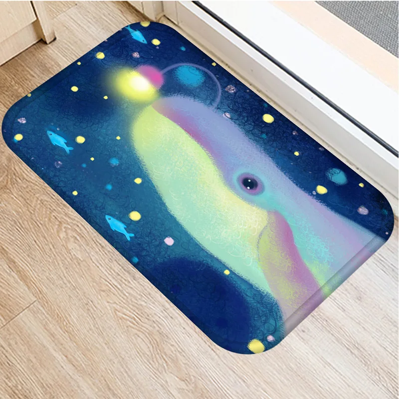 1 шт. Лось дерево с защитой от скольжения коврик половик сказка девочка Кухня