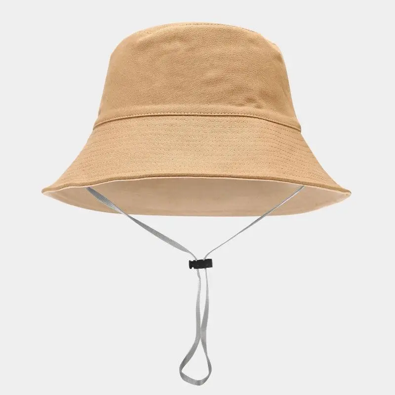 

LDSLYJR 2021 Cotton fashion joker solid color Bucket Hat Fisherman Hat outdoor travel hat Sun Cap Hats for Men and Women 27