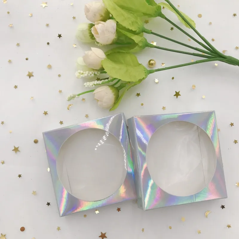 Популярная коробка для накладных ресниц пустая упаковка драматический блеск