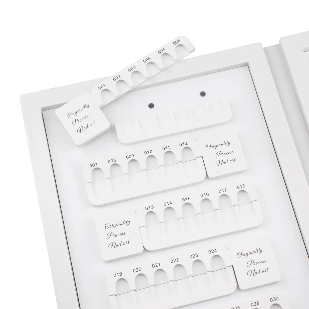 72 цвета акриловый цветной лак для ногтей демонстрационная доска гель книга