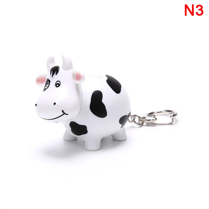 Детский подарок брелок милая светодиодная Корова Крупный рогатого скота со