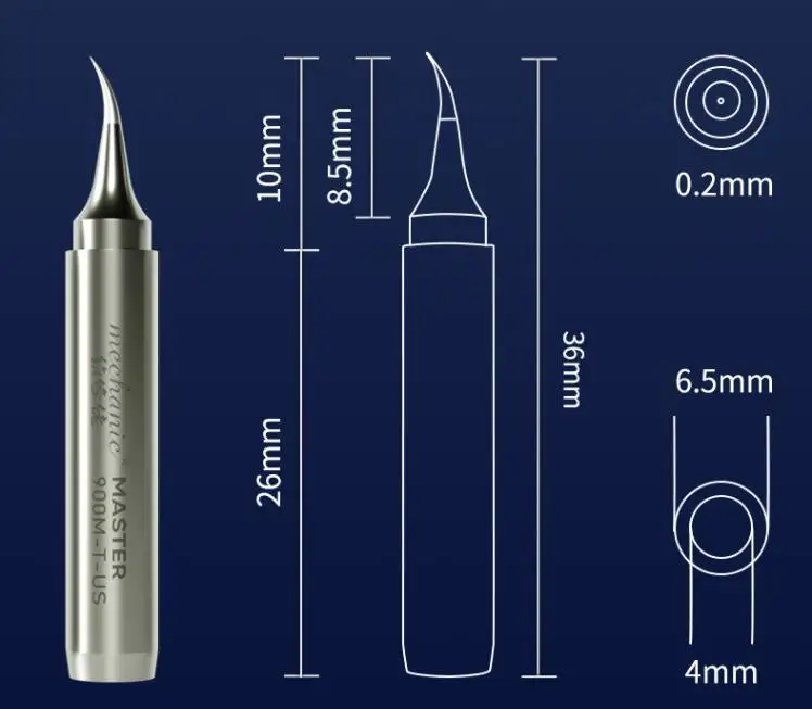 gasless aluminum welding wire Lead-free Soldering Iron Tip 936 Replacement Part Welding Tools 900M-T-UK Tools 900M-T-US Tools 900M-T-UI  Environmental Protect stick welding stinger