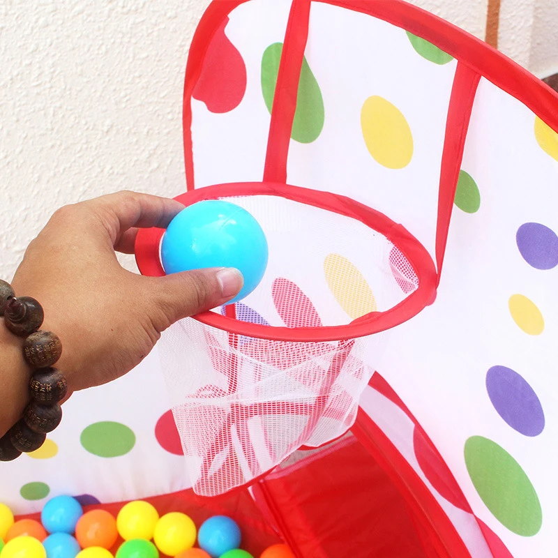 

3 In 1 Children's Pipe Crawling Tent Huge Play House Play House Garden Ball Pool Outdoor Indoor Baby Playpen Toy Tents