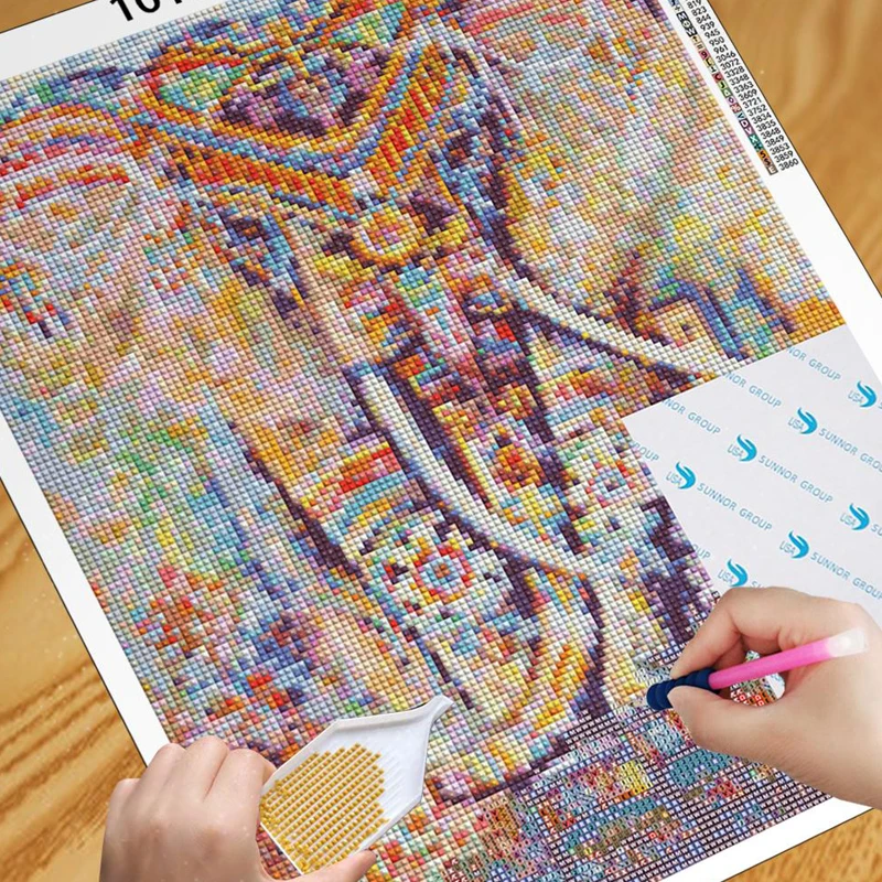 Модная 5D картина с волком из мультфильма сделай сам вышивка мозаика крестиком