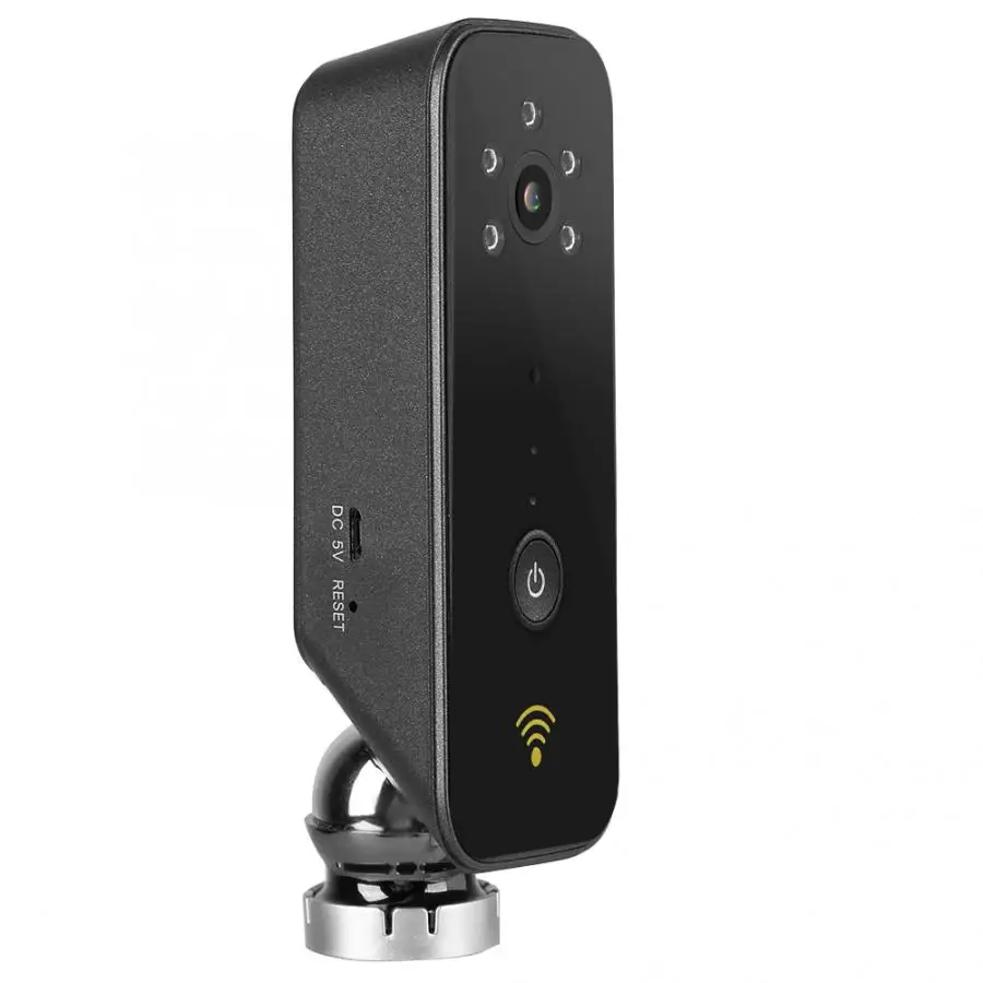 Камера ночного видения для дома мини 1080P Wi Fi 110 240 В P2P с широким углом обзора