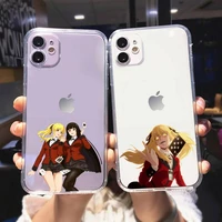 japanese anime kakegurui jabami yumeko phone case for iphone 12 mini 11 pro xs max x xr 7 8 plus