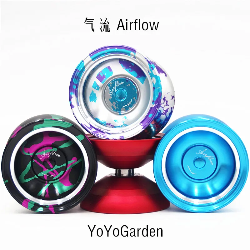 

New arrive YoYoGarden Airflow3 yoyo for Professional metal YOYO colorful yo-yo