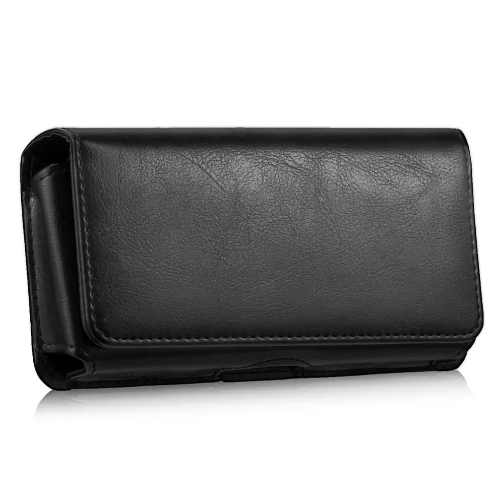 Phone Pouch case Genuine Leather Phone Bag Universal 5.5 