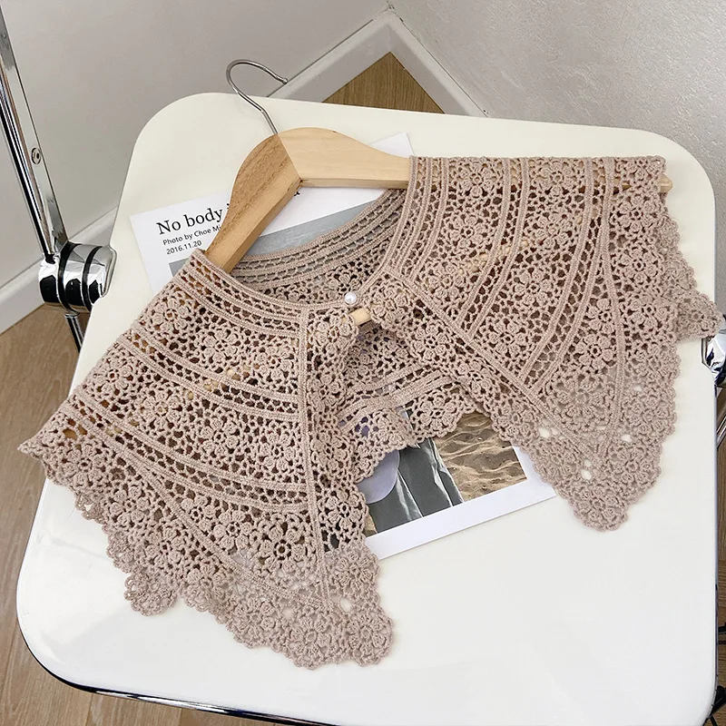 Шаль кружевная трикотажная летняя с юбкой и футболкой | Аксессуары для одежды