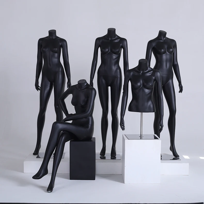 High Quality Headless Mannequin Women Model Black Color For Display | Дом и сад