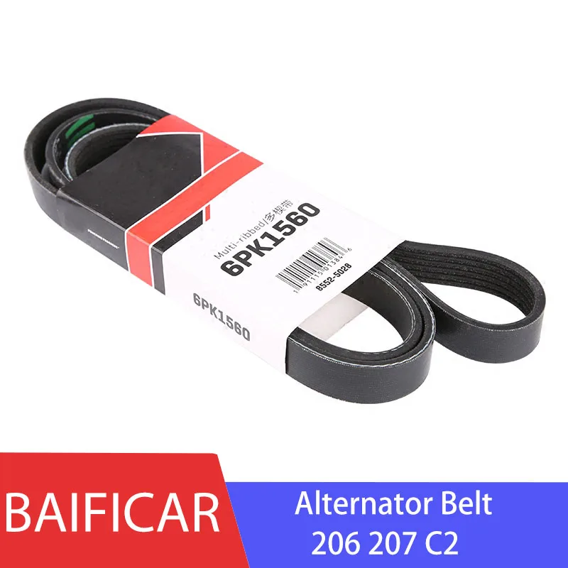 Baifar новый подлинный генератор V поликлиновый ремень 5750WG 6PK1560 для peugeot 206 207 Citroen