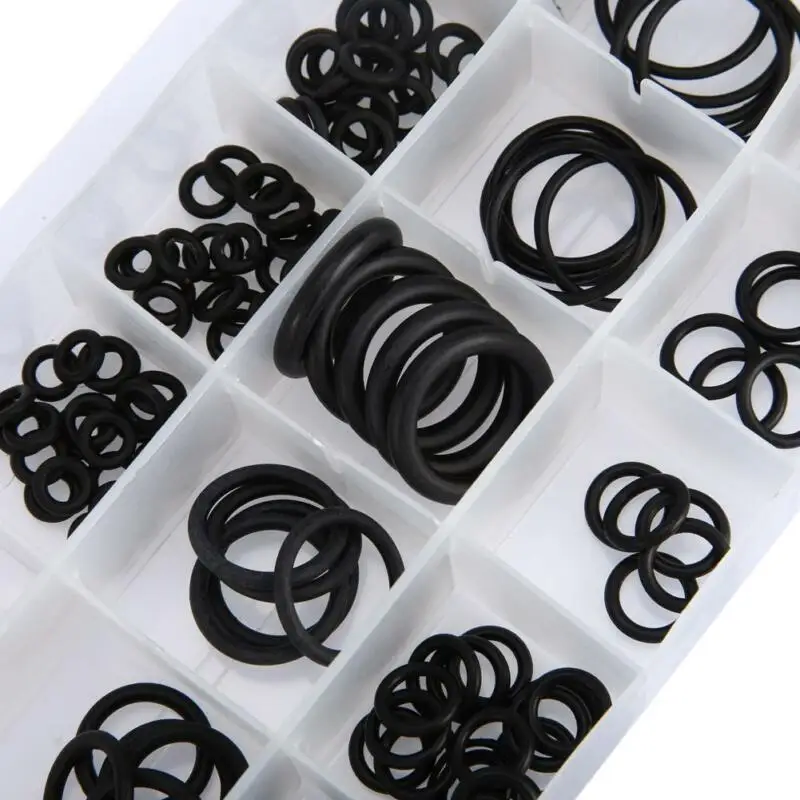 

Paintball O Ring Gaskets 18 Sizes Replacement 225Pcs Rubber Assortment Pipe Seal