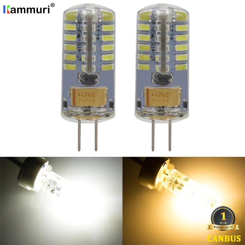 2 шт. Нет Ошибка Белый G4 Hp24w 48smd 12В g4 светодиодные лампы Габаритные огни для Citroen c5 и peugeot 3008 DRL Дневной светильник