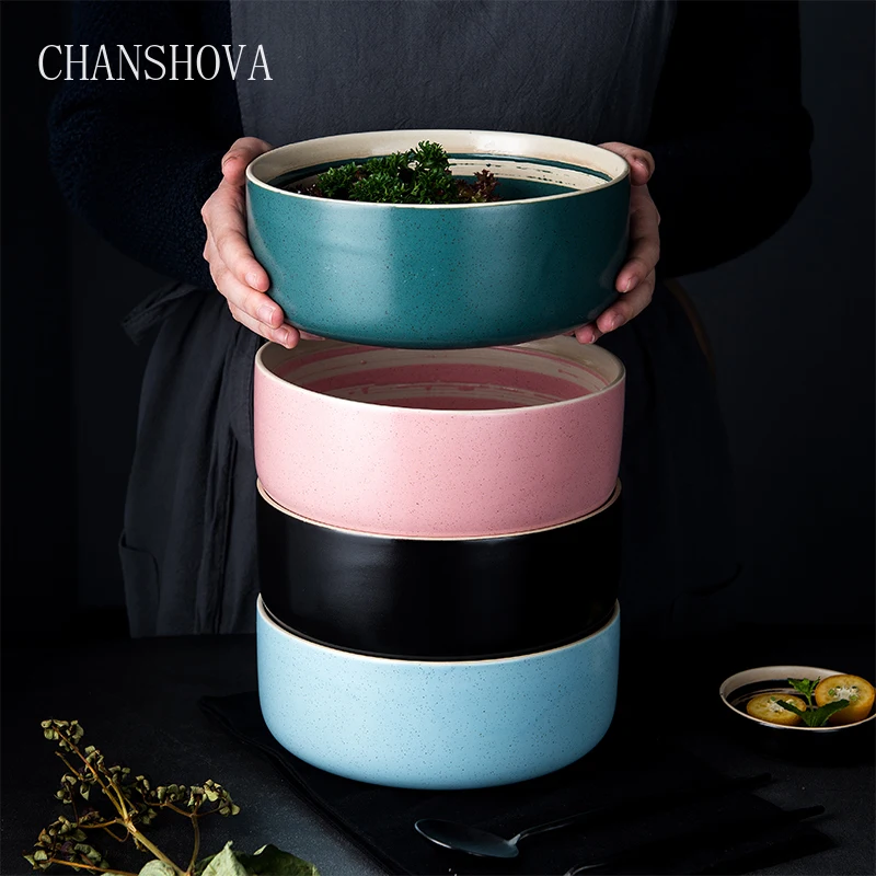 CHANSHOVA китайская ручная роспись нить Цветная глазурь большая емкость