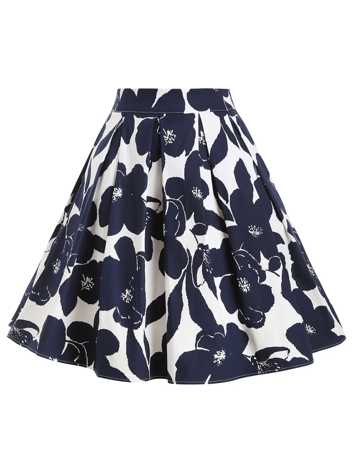 Юбка Joineles Женская трапециевидная с цветочным принтом Повседневная вечерняя юбка