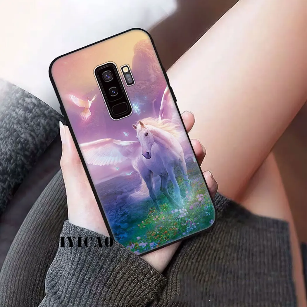 Horse Animal Soft Silicone Case for Samsung Galaxy S20 S10 S9 S8 Plus Lite Ultra S10e S6 S7 Edge Phone |